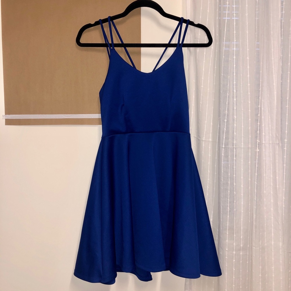 Formal royal blue dress